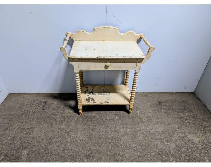 Mid 1800,s One Drawer Washstand # 198936 Shipping is not a 1.00 Shipping is not free please contact us before purchase Thanks