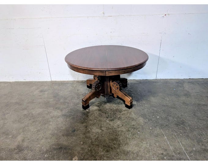 1850,S ROUND WALNUT TABLE # 198117 Shipping is not a 1.00 Shipping is not free please contact us before purchase Thanks