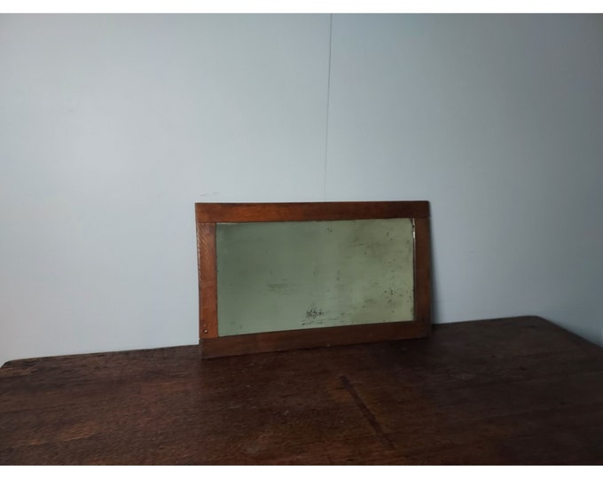 1900,S OAK FRAMED MIRROR # 193635 Shipping is not free please conatct us before purchase Thanks