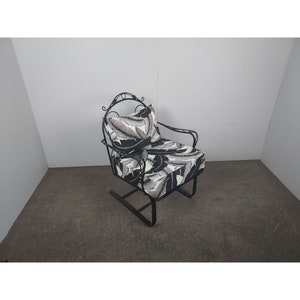 1940,s  Metal Spring Back Chair # 188932 Shipping is not a 1.00 Shipping is not free please contact us before purchase Thanks