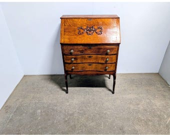 1920,s Oak Drop Front Desk # 200861 Shipping is not a 1.00 Shipping is not free please contact us before purchase Thanks