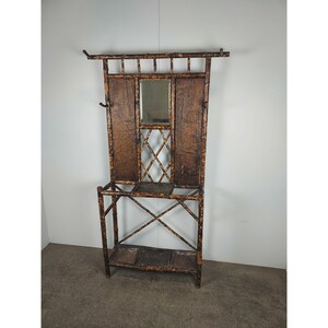 Rattan Hall Stand Etsy
