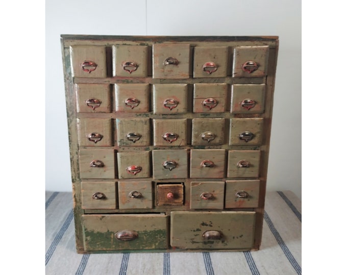 1880'S MULTI DRAWER CABINET # 181858 Shipping is not free please conatct us before purchase Thanks