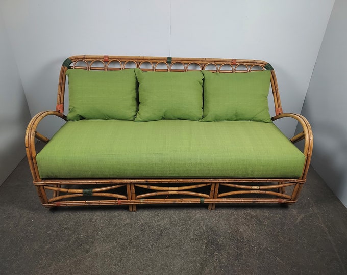 1940,S RATTAN SETTEE # 188350 Shipping is not free please conatct us before purchase Thanks