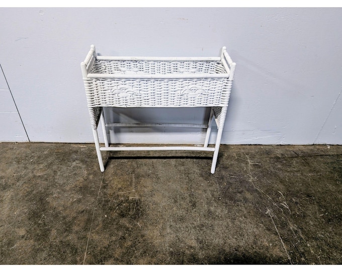 1930,S WICKER PLANT STAND # 199600 Shipping is not a 1.00 Shipping is not free please contact us before purchase Thanks