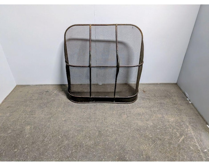 Unique 1900,s Copper Framed Fire Screen # 199339 Shipping is not a 1.00 Shipping is not free please contact us before purchase Thanks