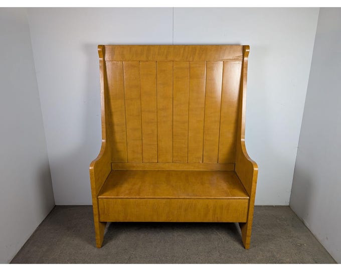 1900,s HIGH BACK BENCH # 196096 Shipping is not a 1.00 Shipping is not free please contact us before purchase Thanks