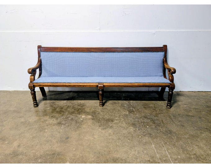 1820,s ENGLISH OAK BENCH # 200310 Shipping is not a 1.00 Shipping is not free please contact us before purchase Thanks