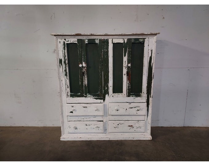 Unique Late 1800,s Four Door Cabinet # 193333 Shipping is not free please conatct us before purchase Thanks