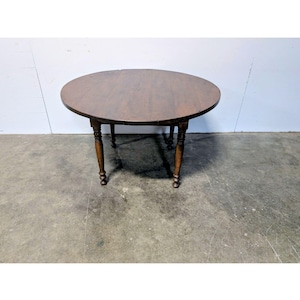 1930,s Turned Leg Round Pine Table # 200391 Shipping is not a 1.00 Shipping is not free please contact us before purchase Thanks