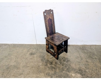 Rare Mid 1700,s Paint Decorated Chair # 201455 Shipping is not a 1.00 Shipping is not free please contact us before purchase Thanks