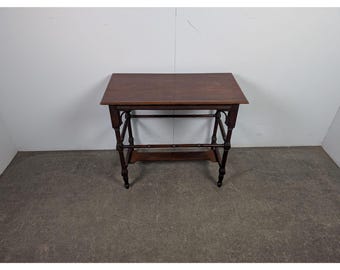 1820,s Regency Faux Bamboo Side Table # 195797 Shipping is not a 1.00 Shipping is not free please contact us before purchase Thanks