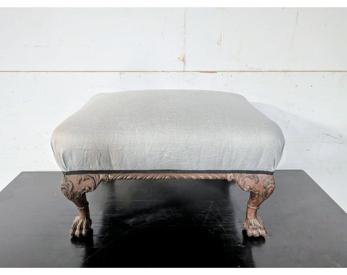 1850,S MAHOGANY OTTOMAN # 198045 Shipping is not a 1.00 Shipping is not free please contact us before purchase Thanks