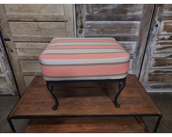 1940,S IRON OTTOMAN / TABLE # 187085 Shipping is not a 1.00 Shipping is not free please contact us before purchase Thanks