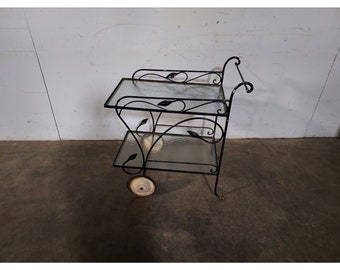 1940,s Woodard Two Tier Serving Cart # 195051 Shipping is not a 1.00 Shipping is not free please contact us before purchase Thanks