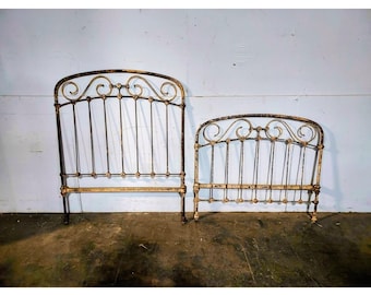Antique Bed Converted To A King Size # 194040 Shipping is not a 1.00 Shipping is not free please contact us before purchase Thanks
