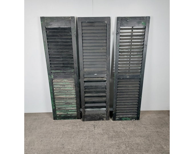 Set Of Three Mid 1800's Shutters # 187743 Shipping is not a 1.00 Shipping is not free please contact us before purchase Thanks