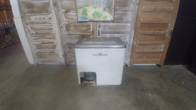 Vintage Ice Cream Cooler # 183767