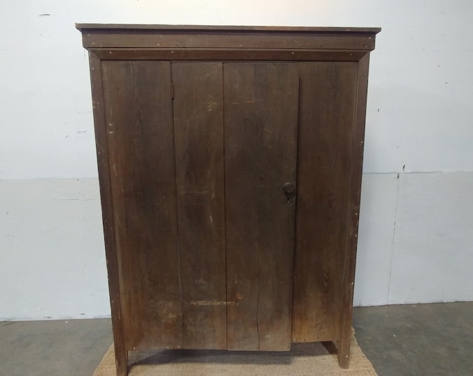 EARLY PRIMITIVE CABINET # 182531 Shipping is not free please conatct us before purchase Thanks