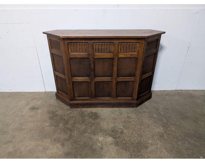 UNIQUE 1950,S OAK BAR # 200998 Shipping is not a 1.00 Shipping is not free please contact us before purchase Thanks