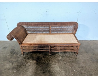1860,S WICKER CHAISE / SETTEE # 197656 Shipping is not a 1.00 Shipping is not free please contact us before purchase Thanks