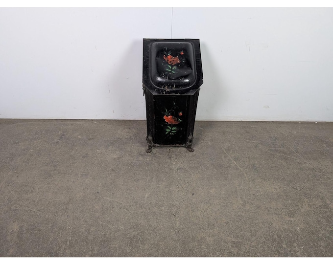 Late 1800,s Paint Decorated Fireplace Bin # 196084 Shipping is not a 1.00 Shipping is not free please contact us before purchase Thanks