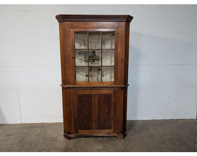 EARLY 1800,S CORNER CUPBOARD # 196122 Shipping is not a 1.00 Shipping is not free please contact us before purchase Thanks