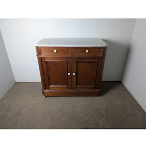 1860,S MARBLE TOP SIDEBOARD # 196692 Shipping is not a 1.00 Shipping is not free please contact us before purchase Thanks