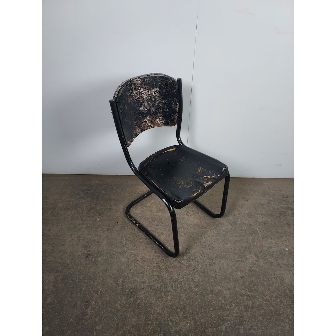 1940,s Metal Motel Chair Unusual Size 192834 Shipping is Not Free