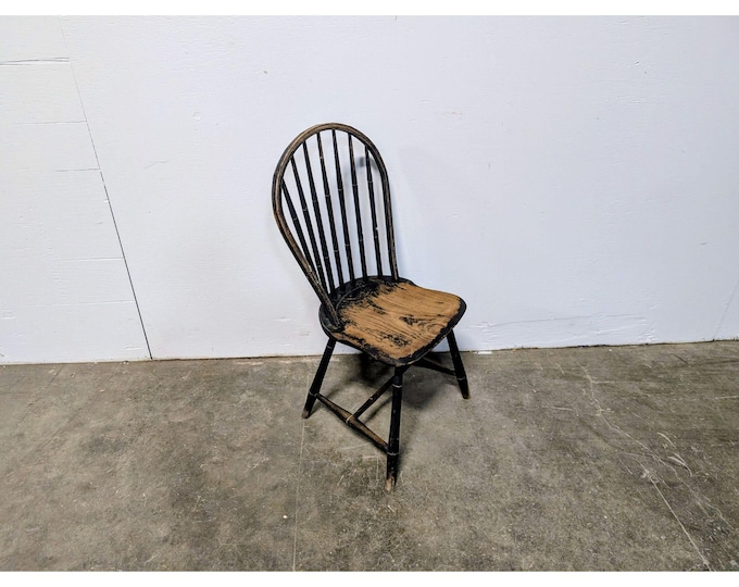 Mid 1800,s Simple Spindle Back Chair # 199614 Shipping is not a 1.00 Shipping is not free please contact us before purchase Thanks