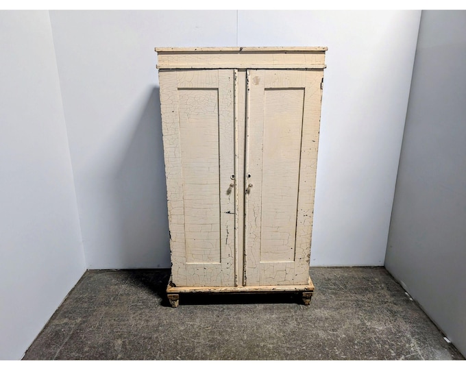 Mid 1880,s Two Door Broom Closet # 201481 Shipping is not a 1.00 Shipping is not free please contact us before purchase Thanks