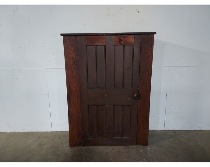 Unusual Mid 1800,s One Door Cabinet # 194021 Shipping is not a 1.00 Shipping is not free please contact us before purchase Thanks