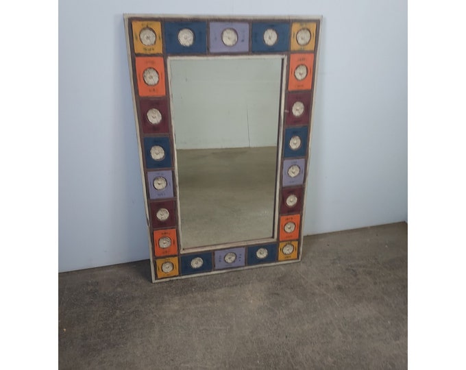 UNIQUE COLORFUL MIRROR # 191913 Shipping is not free please conatct us before purchase Thanks