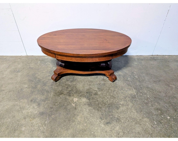 1920,s Empire Style Mahogany Coffee Table # 200854 Shipping is not a 1.00 Shipping is not free please contact us before purchase Thanks