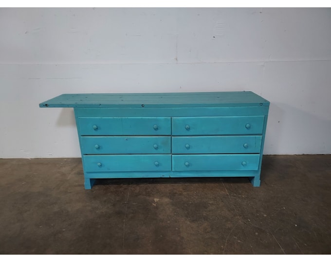 What A Color 1940's Work Table # 190196 Shipping is not free please conatct us before purchase Thanks