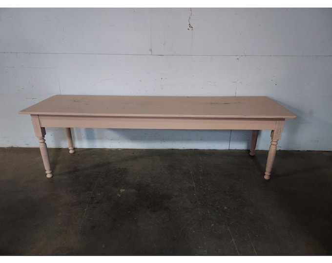 Mid 1800's Painted Harvest Table # 190601 Shipping is not a 1.00 Shipping is not free please contact us before purchase Thanks