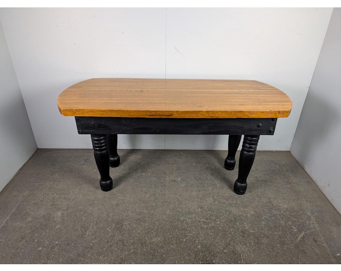 1900,s Maple Top Work Table # 196329 Shipping is not a 1.00 Shipping is not free please contact us before purchase Thanks