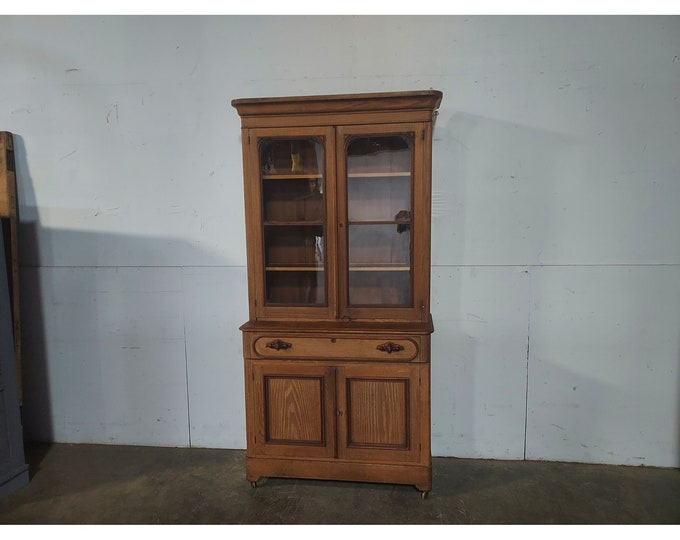 1860,S TWO PIECE CUPBOARD # 194282 Shipping is not free please conatct us before purchase Thanks
