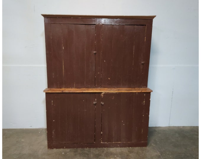 Mid 1800'S Four Door Cupboard # 183089 Shipping is not free please conatct us before purchase Thanks