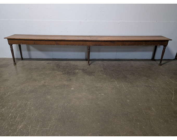 1840,s Six Leg Fifteen Foot Pine Table # 201258 Shipping is not a 1.00 Shipping is not free please contact us before purchase Thanks