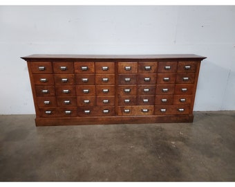 1890,S 36 DRAWER APOTHECARY CABINET # 191530 Shipping is not free please conatct us before purchase Thanks