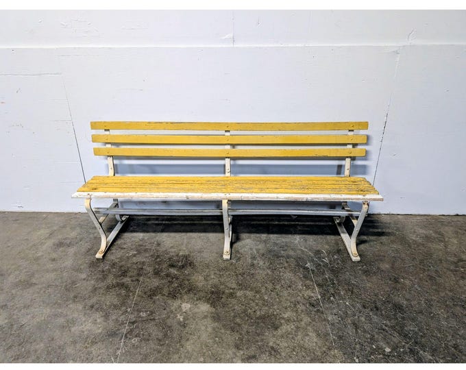 1940,S SLATTED BENCH # 199903 Shipping is not a 1.00 Shipping is not free please contact us before purchase Thanks
