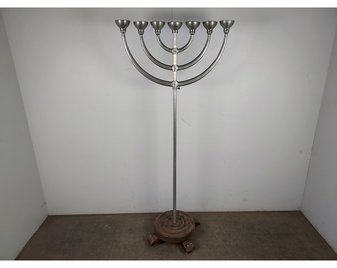 Unique 1950,s Metal Candle Holder # 195078 Shipping is not a 1.00 Shipping is not free please contact us before purchase Thanks