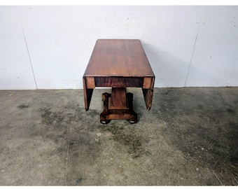 1840,s One Drawer Mahogany Drop Leaf Table # 197503 Shipping is not a 1.00 Shipping is not free please contact us before purchase Thanks