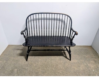 ELEGANT 1940,S WINDSOR BENCH # 201189 Shipping is not a 1.00 Shipping is not free please contact us before purchase Thanks