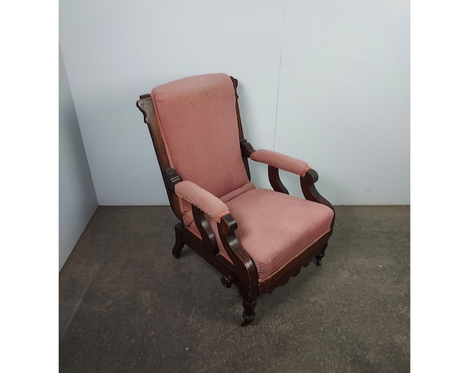 1880's Mahogany Framed Arm Chair # 192828 Shipping is not free please conatct us before purchase Thanks