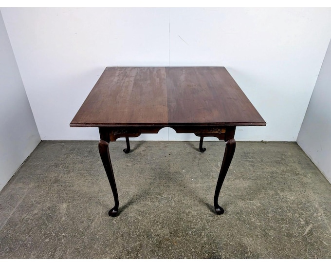 1890,S MAHOGANY GAME TABLE # 197646 Shipping is not a 1.00 Shipping is not free please contact us before purchase Thanks