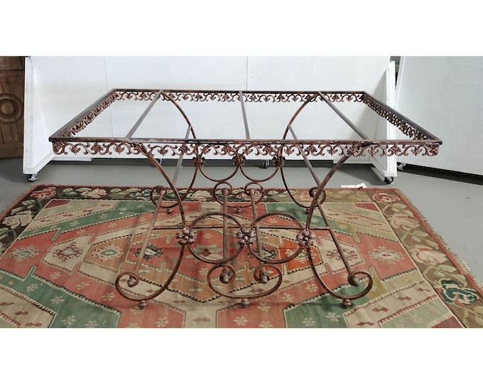 Cast Iron French Table # 181079 Shipping is not free please conatct us before purchase Thanks