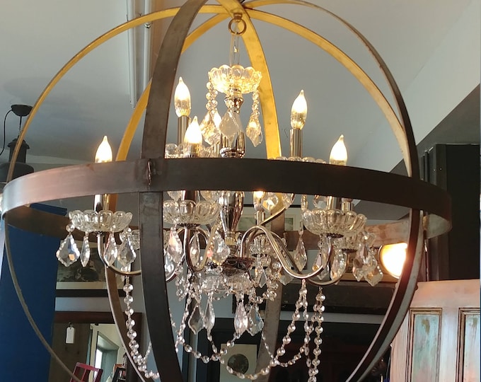 STUNNING CHANDELIER # 17023 Shipping is not free please conatct us before purchase Thanks