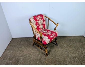 Unique Late1800,s Bow Back Chair # 197625 Shipping is not a 1.00 Shipping is not free please contact us before purchase Thanks